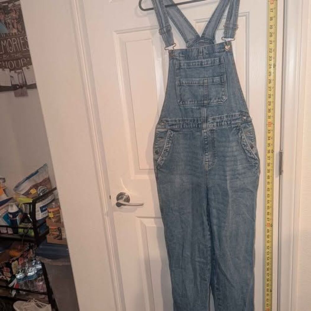 Celebrity Pink Classic Denim Overalls, Women's Size Small